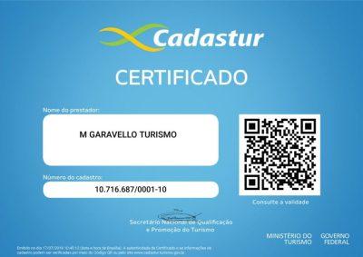 CERTIFICADO CADASTUR