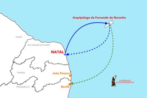 MAPPA FERNANDO DE NORONHA