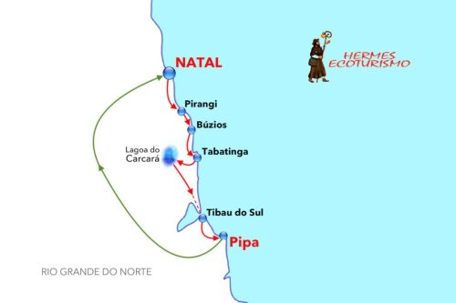 MAPPA NATAL LITORALE SUD