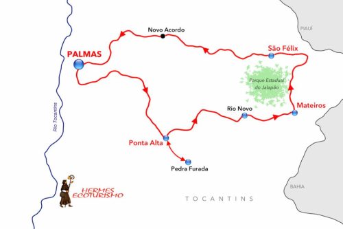 MAPPA ROTTA DELLA SAVANA