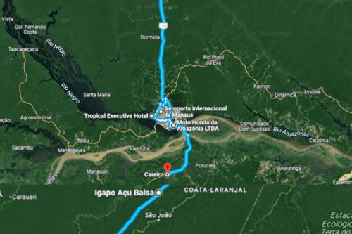 Mappa Traversta Amazzonica